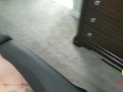 Slut Deepthroats My Cock In Return For Massage! 8/16