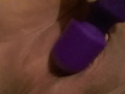 Closet squirting before shower 4/16