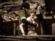 MGS Metal Gear Solid - Sex with Quiet - 3D Porn 1/16