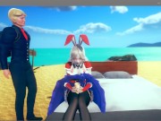 AI SYOUJYO [3D Porn Game] EP.18 Samus enjoy ropes bondage in bikini suit 9/16