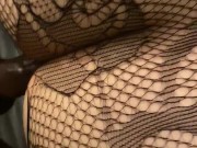 Fat Booty clapping back on BBC in sexy lingerie 12/16