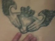 Stepbrother and stepsister share shower together things get extremely wet and soapy.  16/16