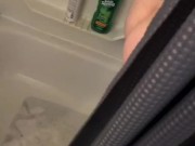 Stepbrother and stepsister share shower together things get extremely wet and soapy.  3/16