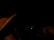 Hot sensual and erotic closeup of sex at night with amateur couple 2/16