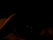 Hot sensual and erotic closeup of sex at night with amateur couple 5/16