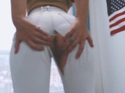 My classmate's jeans burst before my eyes. 5/16