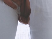 My classmate's jeans burst before my eyes. 6/16