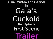 Cuckold Italiano Viene Umiliato Dalla Moglie Stronza e Annusa Calzini Nylon Sudati Dialoghi Italiano 1/16