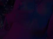 Nancy the Witch gives a sloppy blowjob POV Split-screen facial 15/16