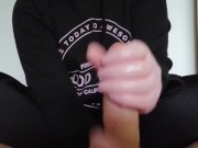 I love wearing my pink gloves if i help my stepdad relax 12/16