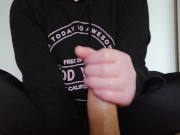 I love wearing my pink gloves if i help my stepdad relax 14/16