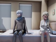 Elsa e Jack Frost - Cena Sexy 1/16