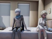 Elsa e Jack Frost - Cena Sexy 2/16