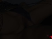 Submissive bimbo slut wearing kinky fishnet mask with leeather harness has the anal o her life 13/16