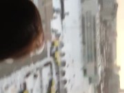 русская девушка трахается в подъезде, пока ее парень. 14/16