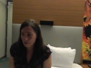 WIFE'S INTERVIEW BEFORE SHE TAKES HER FIRST BBC! 12/16