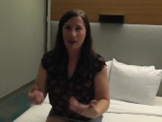 WIFE'S INTERVIEW BEFORE SHE TAKES HER FIRST BBC! 13/16