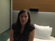 WIFE'S INTERVIEW BEFORE SHE TAKES HER FIRST BBC! 9/16