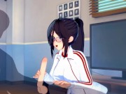 [Hibike! Euphonium] Asuka Tanaka(3d hentai) 2/16