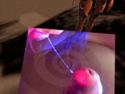 Citor3 3D SFM VR bondage game huge tits mistress makes cum again twice; doggy, pegging, milking 4/16