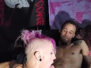Rough Deepthroat, CyberPunk Slut  pushing her limits in this Cock worship 3/16