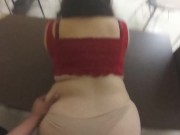 PAWG Amateur | i Fuck This Thick Pawg Teen From My Class Behind Her Bf's Back | Thick White Girl