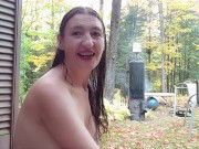 INHALE 41 Gypsy Dolores Smoking Nude Outdoors 16/16