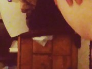 Trash talking BBW has a screaming orgasm after being pounded by a long hard cock 8/16