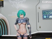 Beautiful Alet fucks with a monster, hard sex.