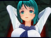 3D HENTAI BDSM YURI The mistress took the schoolgirl to the basement to bring to orgasms (PART 1) 12/16