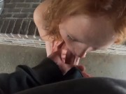 Amateur Outdoor Blowjob And Sex CIM 16/16