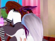 Furry Hentai 3D Yiff - 2 Grey Fox Have Sex in a Couch 16/16