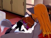 Furry Hentai 3D Yiff - 2 Grey Fox Have Sex in a Couch 8/16