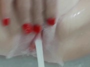 Mónica se masturba en su lavado íntimo se corre 3 veces seguidas con intensos orgasmos 11/16