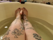 Feet bath tub dildo 16/16