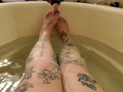 Feet bath tub dildo 3/16