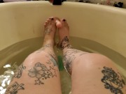 Feet bath tub dildo 7/16
