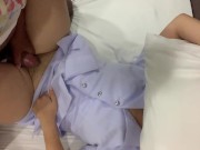 เย็ดเพื่อนพยาบาล เย็ดไปคุยไป ได้ฟิลมาก ผญ.เงี่ยนมาก ใส่ไม่ยั้ง จนแตกคาหี เสียงไทยชัดเจน