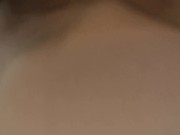 Big horny cock fucking my wet pussy and covering his pre cum on my pussy lips while I rub my clit 8/16