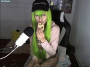 First Cosplay ASMR: CC Eats Candy! Anime- Code Geass | Kat Woods 8/16