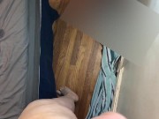 Screaming Orgasm from 8 inch dildo and buttplug 12/16