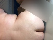 Screaming Orgasm from 8 inch dildo and buttplug 2/16