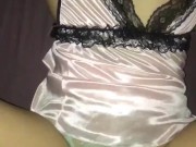 Thai teen 18 YO with satin nightie fucked homemade 3/16