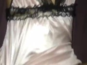 Thai teen 18 YO with satin nightie fucked homemade 5/16