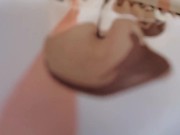 Blasphemy in Italian and public flashings in a real cemetery then I go home and ... 1/16