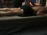 Milf gets in home erotic massage  5/16