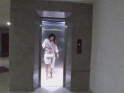 NAKED in Rain Coat return to my Hotel Room 8/16