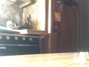 We are helping bake cookies in the kitchen! Make some icing for me?  10/16