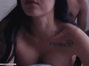 creampie!! my best friend spent the night at home and in the morning she repeated. Amateur homemade 1/16