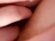 Baby mama playing with herself until daddy comes home  12/16